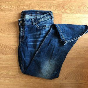 Silver Suki Mid Boot Jeans